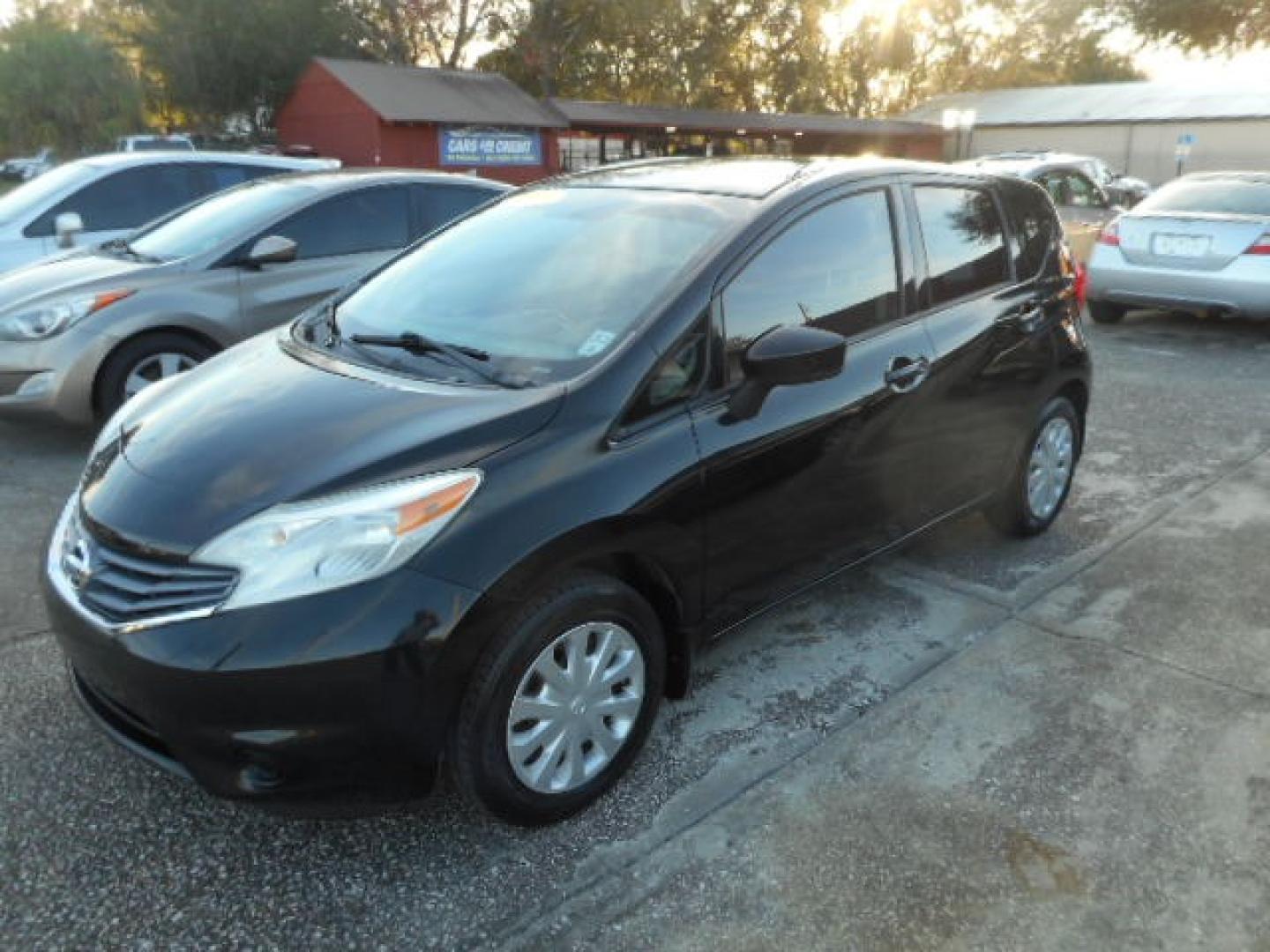 2015 BLACK NISSAN VERSA NOTE S; SV; S (3N1CE2CP0FL) , located at 10405 Abercorn Street, Savannah, GA, 31419, (912) 921-8965, 31.988262, -81.131760 - Photo#1